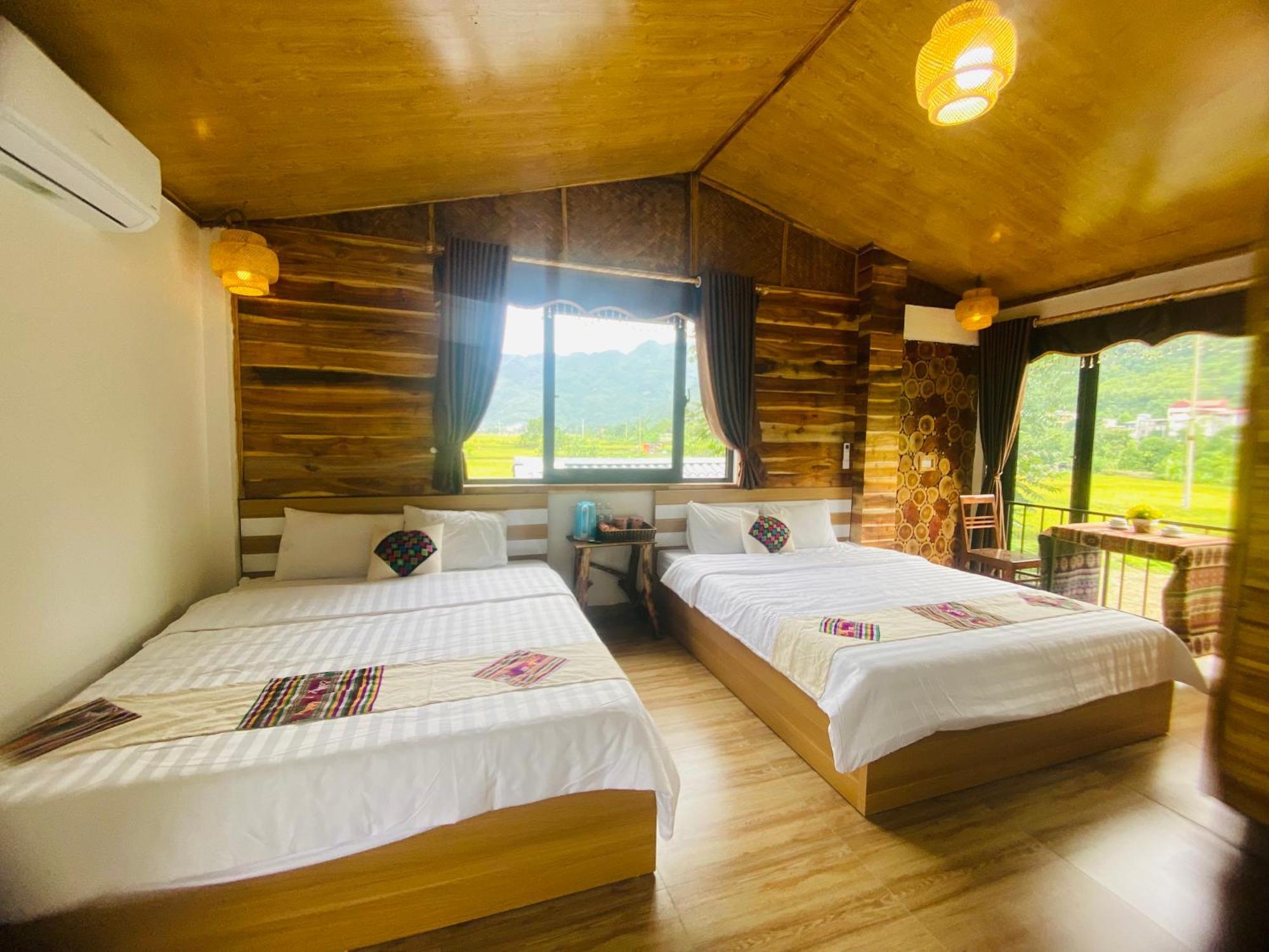 Quân Hằng Homestay Mai Châu Extérieur photo